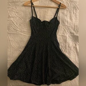 American Apparel polka dot dress